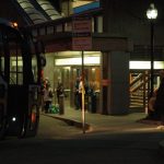 Warten auf den 430 Bus