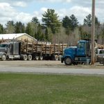 Lumbertrucks in Macwahoc, ME