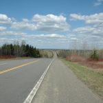 30 km vor Houlton