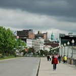 Am Hafen von Montréal