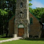 Kirche bei Birch Island, die Katholiken konnten es auch hier nicht lassen
