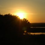 Erstmals Sonne am Abend