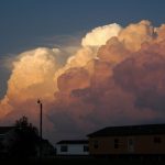 Gewitterwolken über Fosston, MN