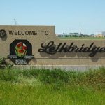 Lethbridge, aber noch ohne Berge