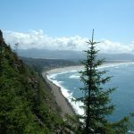Steile Küste vor Manzanita, OR