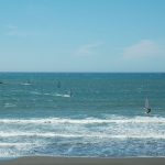 Surfer beim Cape Sebastian State Park, OR