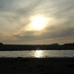 Sonnenuntergang im Harris Beach State Park, Brookings, OR