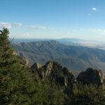 Von Sandia Crest nach Süden