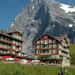 Die Eiger Nordwand von der kleinen Scheidegg