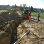 Anschlüsse Wasser, Strom, Kabel und Telefon