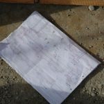 Plan der Bodenplatte