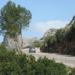 Die Strasse zum Cap Formentor, kurz nach Port de Pollença