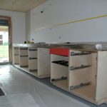 Die Abdeckung ist in Chromstahl
