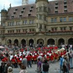 Musikalischer Empfang in Rothenburg ob der Tauber