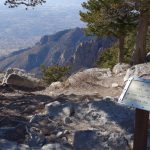 La Luz Trail mit Blick nach Albuquerque