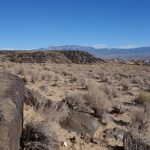 Canyon mit Sandia Peak