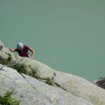 Aus dem See steigen Greenhorn - Grimsel