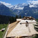 Schindeldach auf Spillmatten - Grindelwald